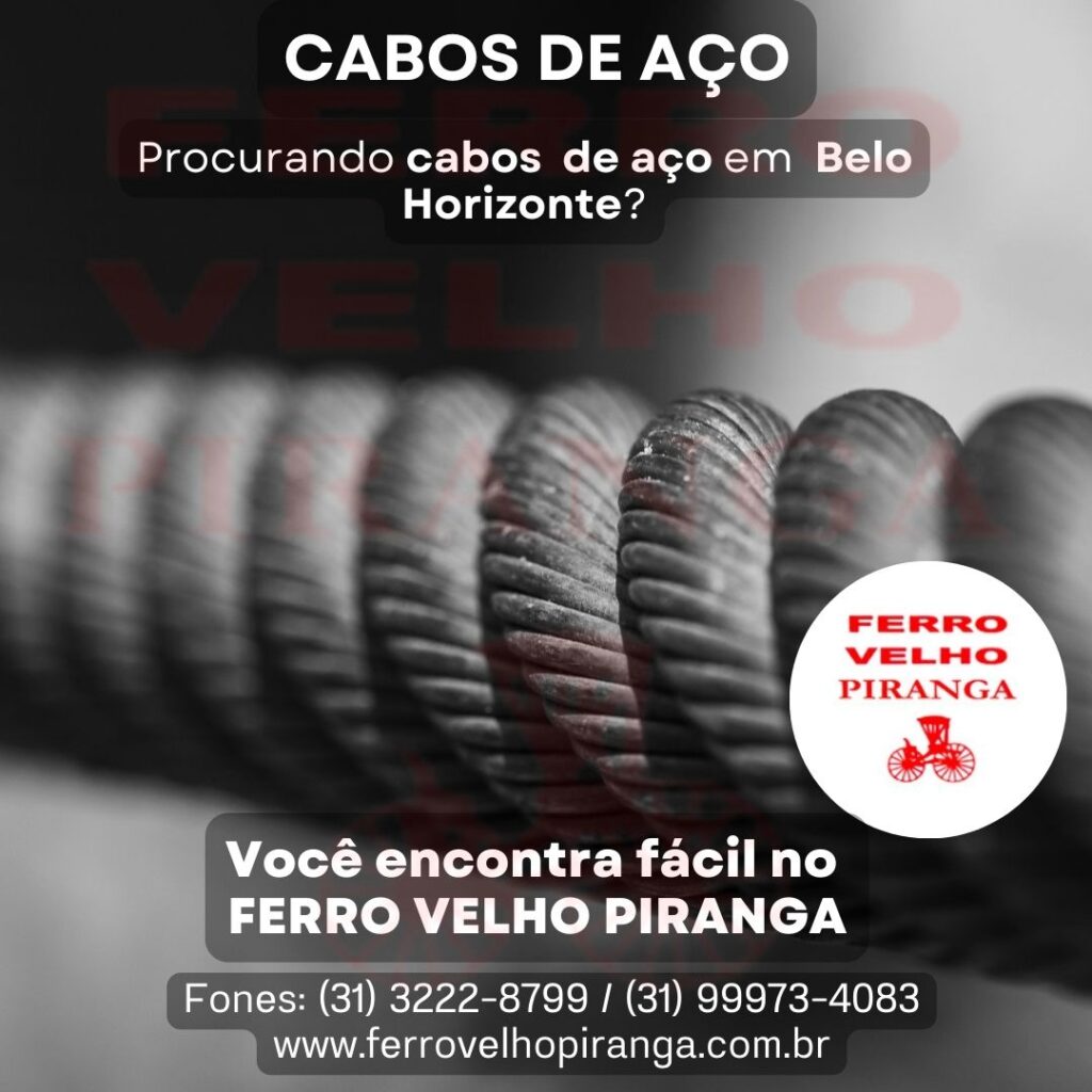 Cabo de aço galvanizado